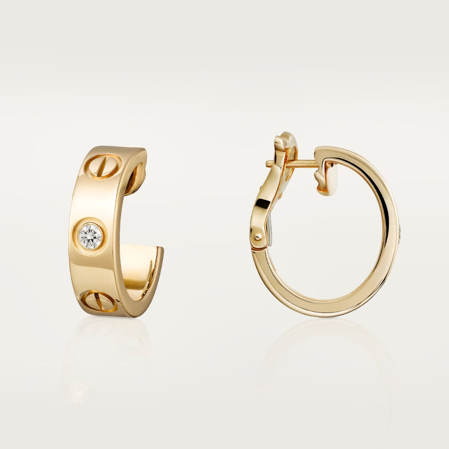 La Vis - Boucles d'oreilles avec diamants