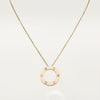 La Vis - Necklace with pendant 3 diamonds