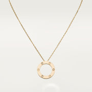 La Vis - Necklace with pendant 3 diamonds