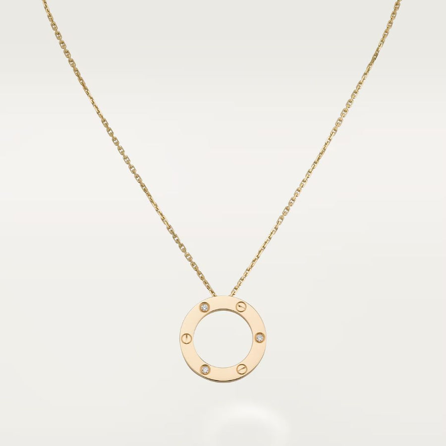 La Vis - Necklace with pendant 3 diamonds