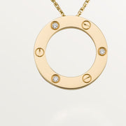 La Vis - Necklace with pendant 3 diamonds