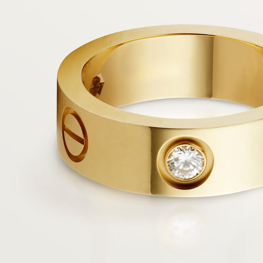La Vis - Classic ring 3 diamonds