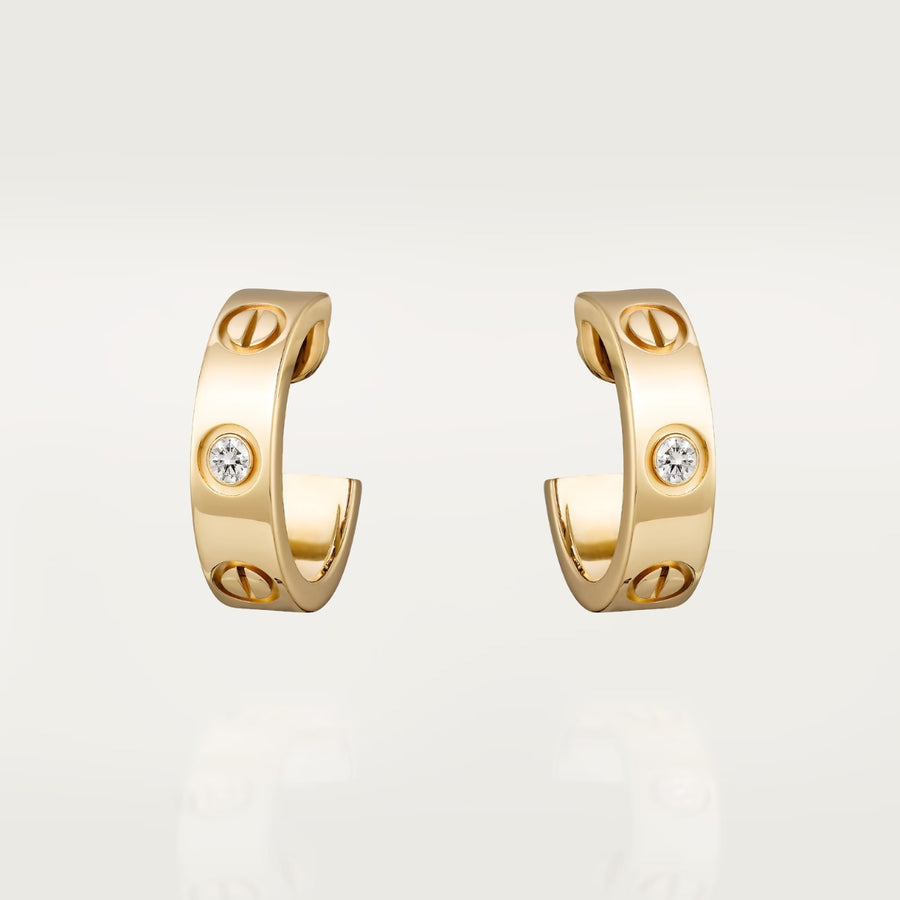 La Vis - Boucles d'oreilles avec diamants