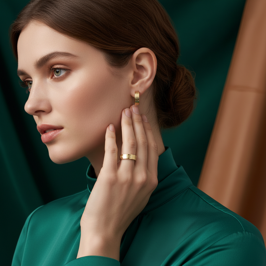 La Vis - Classic ring 3 diamonds