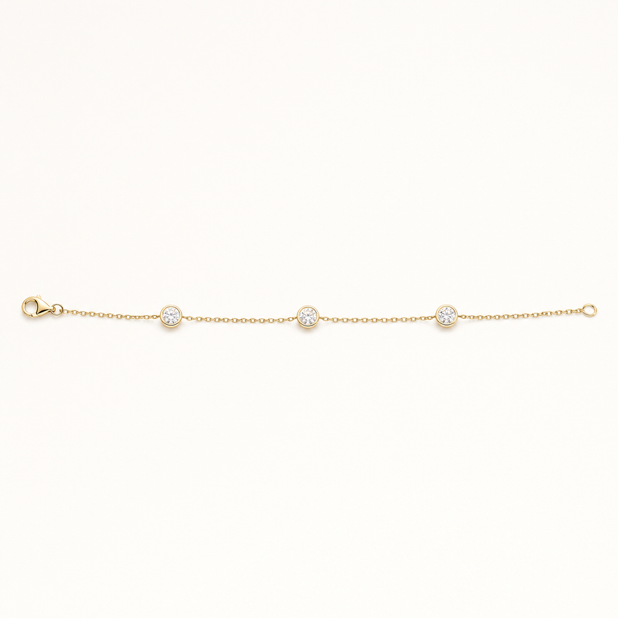 Les Classiques MontRoyal - Bracelet 3 diamants