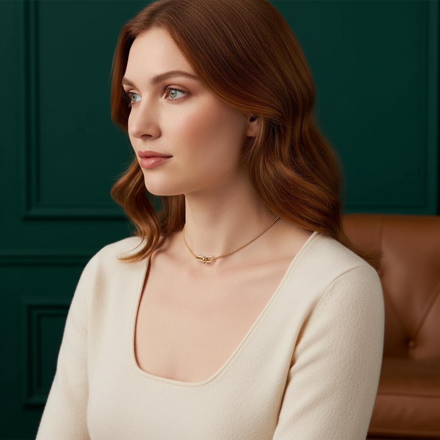 Le Cadenas - Collier avec Pendentif