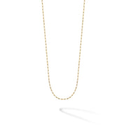 MontRoyal PaperClip Chaine 18k