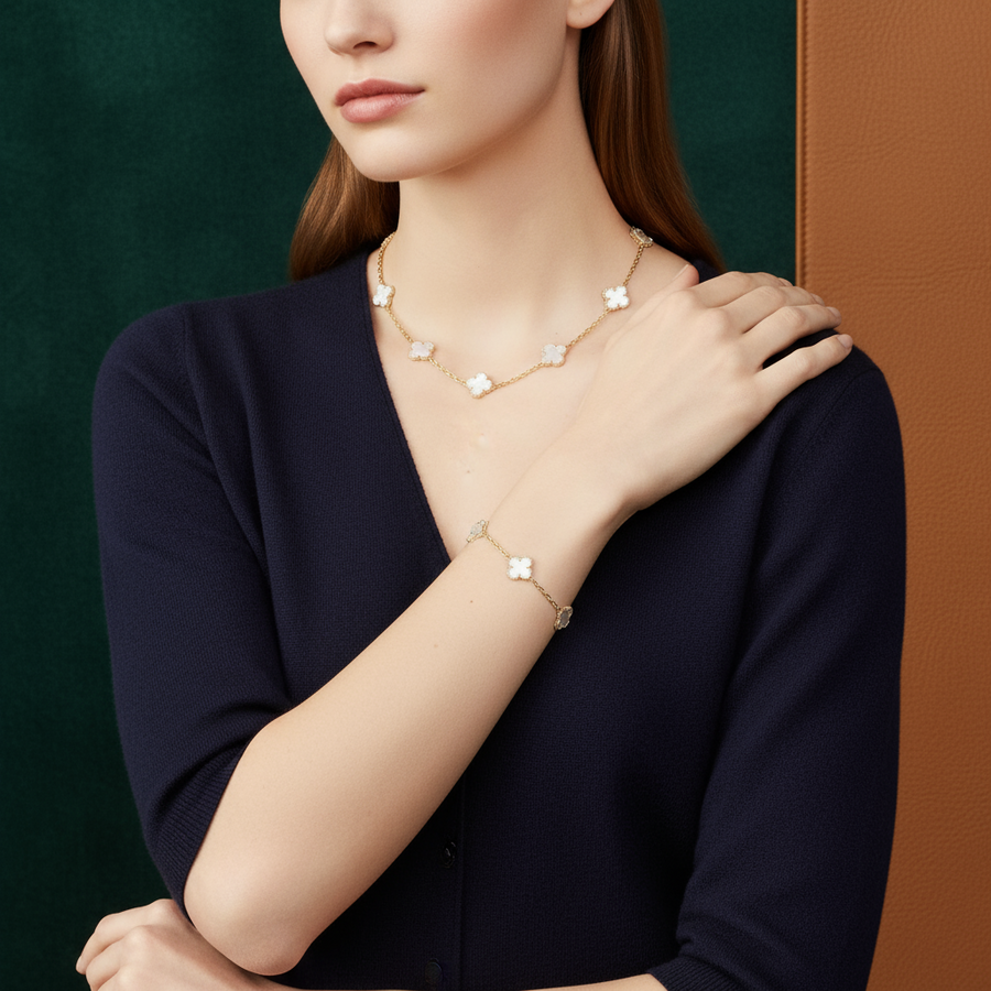 Le Trèfle -Collier
